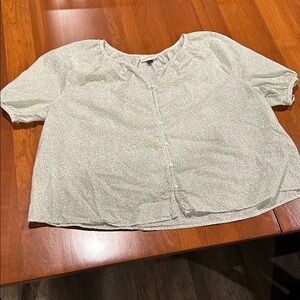 Universal Thread Sage Green Blouse
